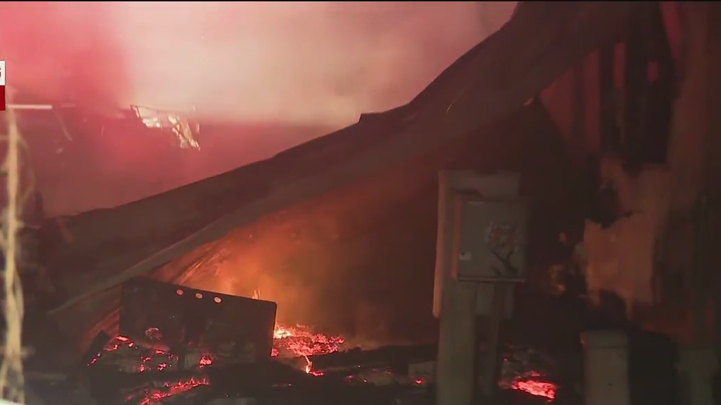 Fire breaks out at Orlando mobile home park